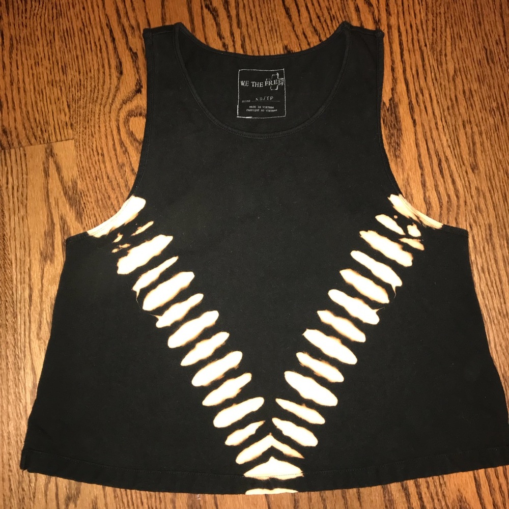 Free People - black tank